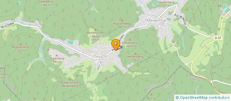 localisation de l'entreprise MONSIEUR LUDOVIC HAMANN  SOUCHT