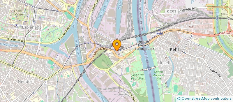 localisation de l'entreprise MONSIEUR LUDOVIC HAUER à STRASBOURG