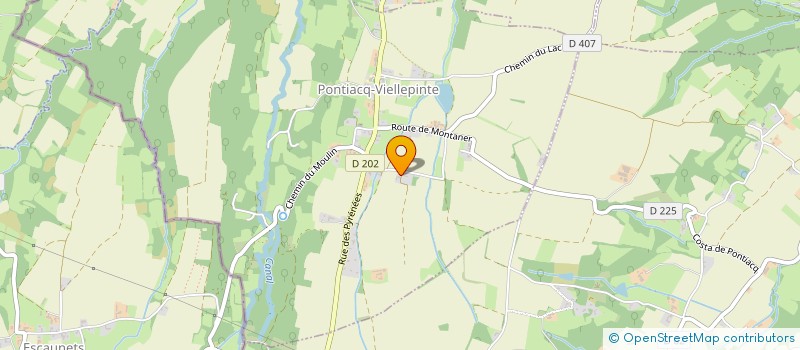 localisation de l'entreprise MONSIEUR LUDOVIC HAURE  LAMAYOU