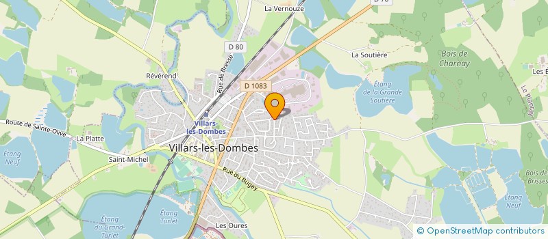 localisation de l'entreprise MONSIEUR LUDOVIC HAUSER à VILLARS-LES-DOMBES
