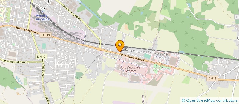 localisation de l'entreprise MONSIEUR LUDOVIC HAUTAPLAIN  ROMILLY-SUR-SEINE