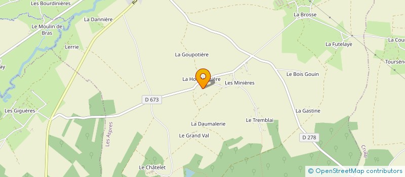 localisation de l'entreprise MONSIEUR LUDOVIC HAYS à LES ASPRES