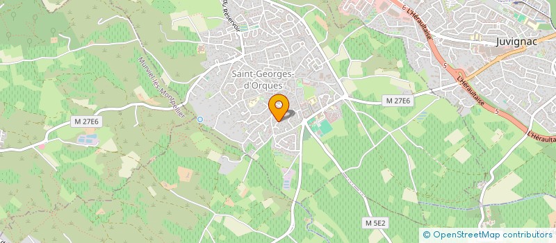 localisation de l'entreprise MONSIEUR LUDOVIC HEBRARD-ROYER  SAINT-GEORGES-D'ORQUES