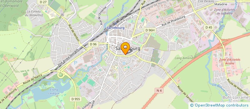 localisation de l'entreprise MONSIEUR LUDOVIC HEILIG  SARREBOURG