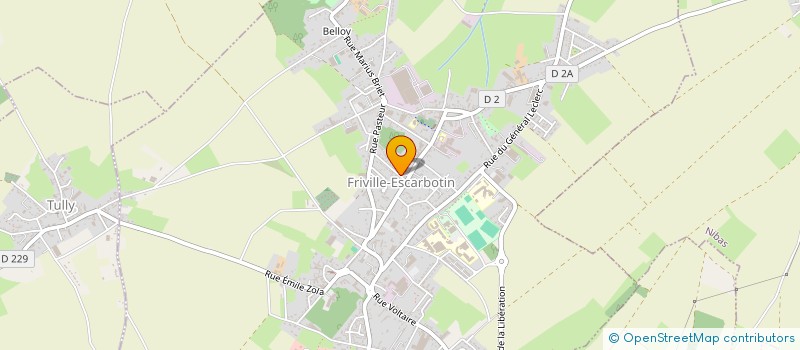 localisation de l'entreprise MONSIEUR LUDOVIC HENOCQ  FRIVILLE-ESCARBOTIN