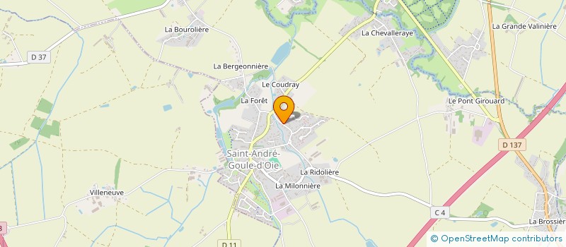 localisation de l'entreprise MONSIEUR LUDOVIC HERBRETEAU à SAINT-ANDRE-GOULE-D'OIE