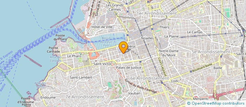 localisation de l'entreprise MONSIEUR LUDOVIC HERINGUEZ à MARSEILLE