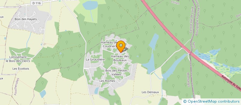 localisation de l'entreprise MONSIEUR LUDOVIC HERISSON  SAINT-HILAIRE-LES-ANDRESIS