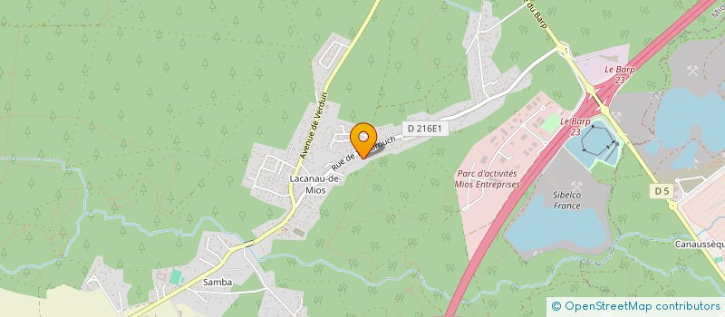 localisation de l'entreprise MONSIEUR LUDOVIC HEROUX  MIOS