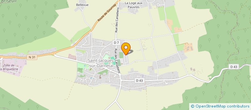 localisation de l'entreprise MONSIEUR LUDOVIC HEUDE à SAINT-JACQUES-SUR-DARNETAL