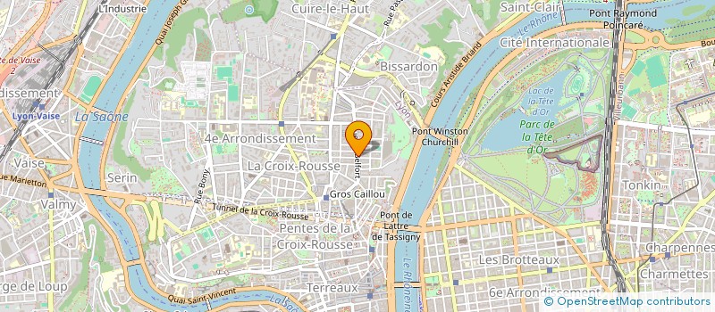 localisation de l'entreprise MONSIEUR LUDOVIC HEURTAUT à LYON