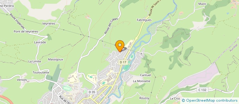 localisation de l'entreprise MONSIEUR LUDOVIC HIJANO à AURILLAC