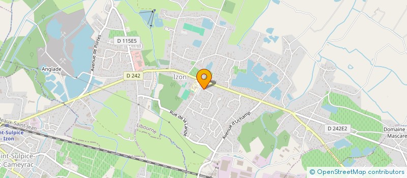 localisation de l'entreprise MONSIEUR LUDOVIC HITON  IZON