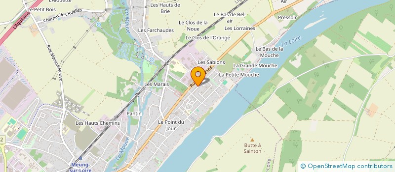 localisation de l'entreprise MONSIEUR LUDOVIC HORDE  MEUNG-SUR-LOIRE