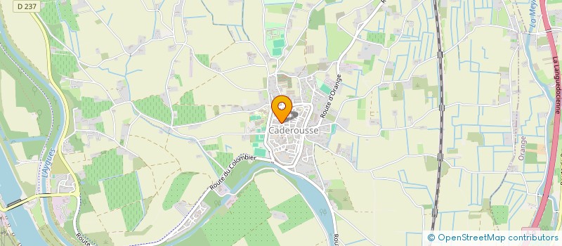 localisation de l'entreprise MONSIEUR LUDOVIC HORDIVAIS  CADEROUSSE