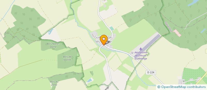 localisation de l'entreprise MONSIEUR LUDOVIC HOUEL  GUEBLANGE-LES-DIEUZE