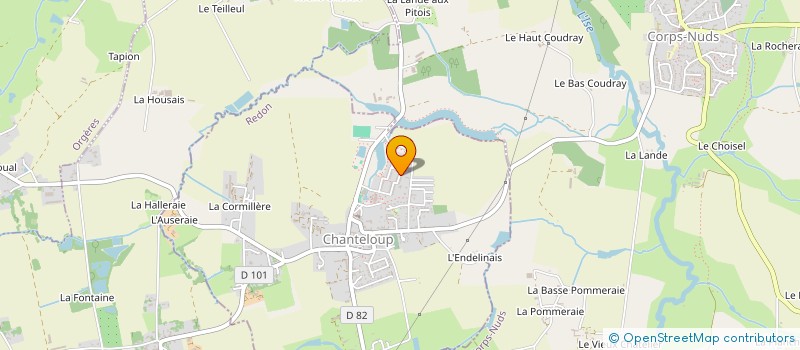 localisation de l'entreprise MONSIEUR LUDOVIC HUET à CHANTELOUP