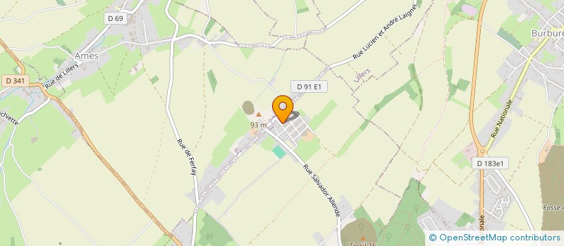 localisation de l'entreprise MONSIEUR LUDOVIC HUON  BRUAY-LA-BUISSIERE