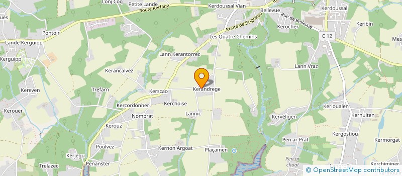 localisation de l'entreprise MONSIEUR LUDOVIC HUPIN  MOELAN SUR MER