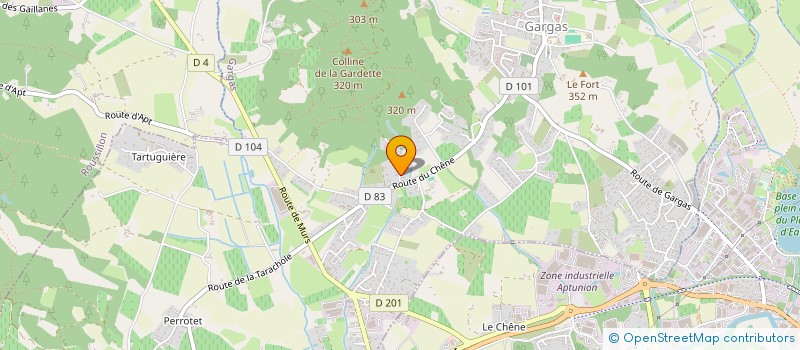 localisation de l'entreprise MONSIEUR LUDOVIC IACOPINI  APT