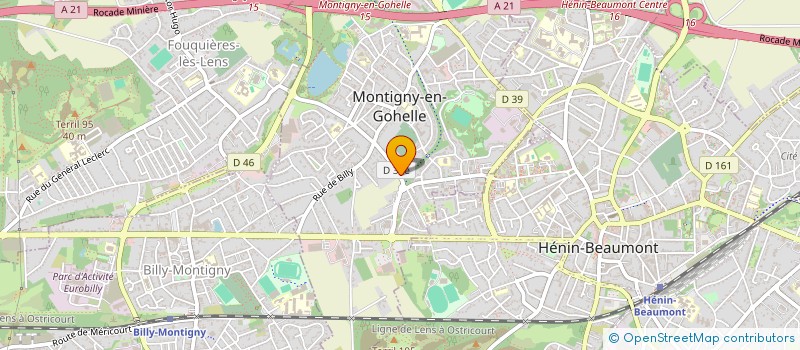 localisation de l'entreprise MONSIEUR LUDOVIC IMBRECHT  MONTIGNY-EN-GOHELLE