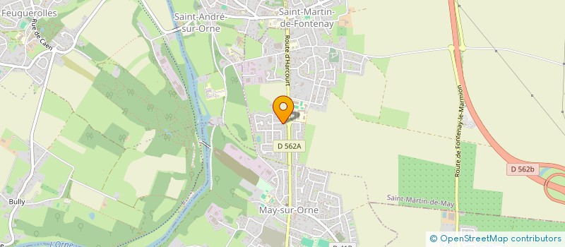 localisation de l'entreprise MONSIEUR LUDOVIC JAILLET  SAINT-MARTIN-DE-FONTENAY