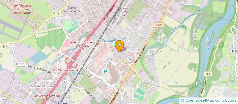 localisation de l'entreprise MONSIEUR LUDOVIC JALABERT  PORTET-SUR-GARONNE