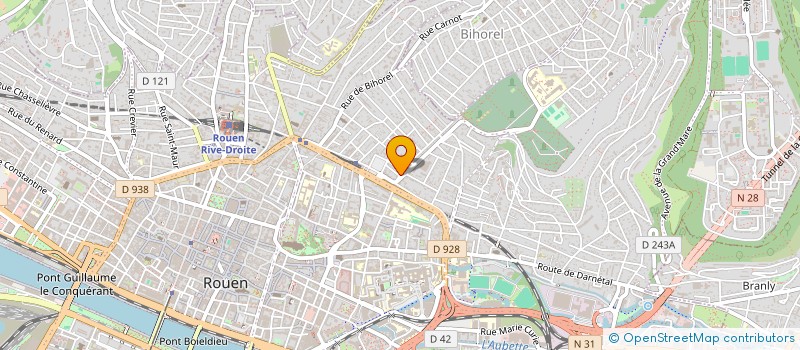 localisation de l'entreprise MONSIEUR LUDOVIC JAMET à ROUEN