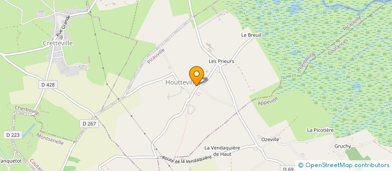 localisation de l'entreprise MONSIEUR LUDOVIC JEAN  PICAUVILLE