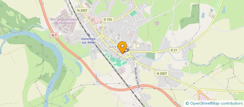 localisation de l'entreprise MONSIEUR LUDOVIC JEHAN à VARENNES-SUR-ALLIER