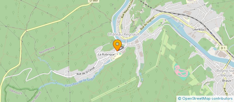 localisation de l'entreprise MONSIEUR LUDOVIC JONET  BOGNY-SUR-MEUSE