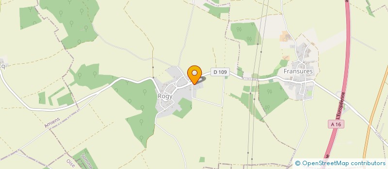 localisation de l'entreprise MONSIEUR LUDOVIC JORON  ROGY