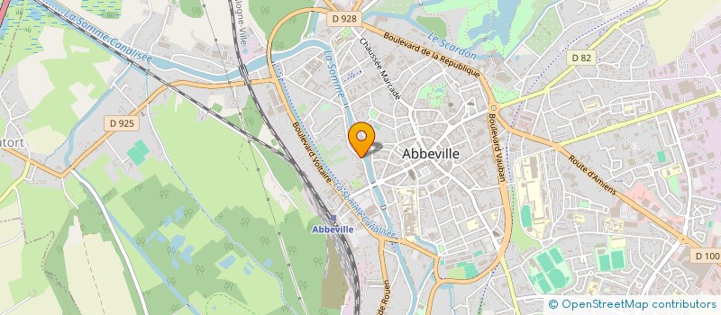 localisation de l'entreprise MONSIEUR LUDOVIC JOSSE à ABBEVILLE