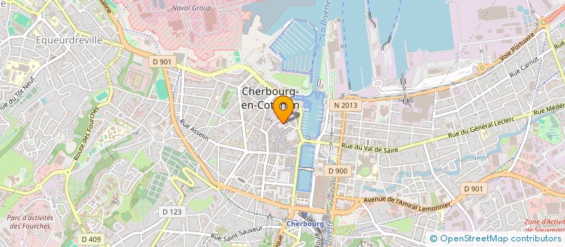 localisation de l'entreprise MONSIEUR LUDOVIC JOURDAN  CHERBOURG-EN-COTENTIN