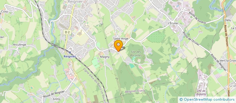 localisation de l'entreprise MONSIEUR LUDOVIC KEDJAR à REIGNIER-ESERY