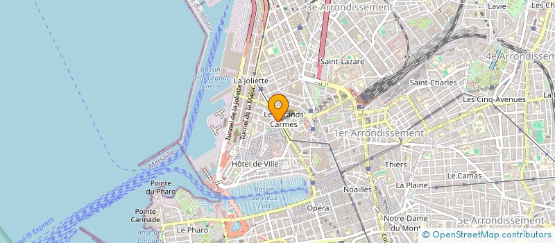 localisation de l'entreprise MONSIEUR LUDOVIC KOWALSKI à MARSEILLE
