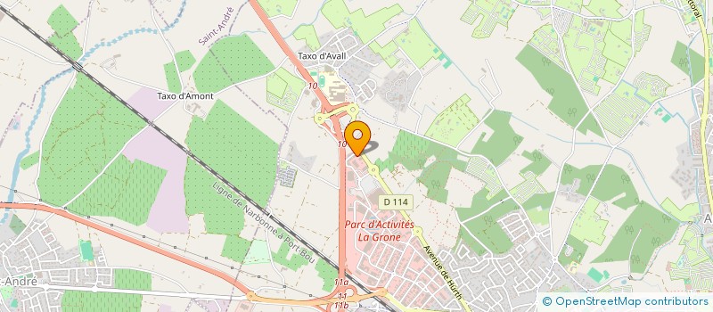 localisation de l'entreprise MONSIEUR LUDOVIC KOZMANE  ARGELES-SUR-MER