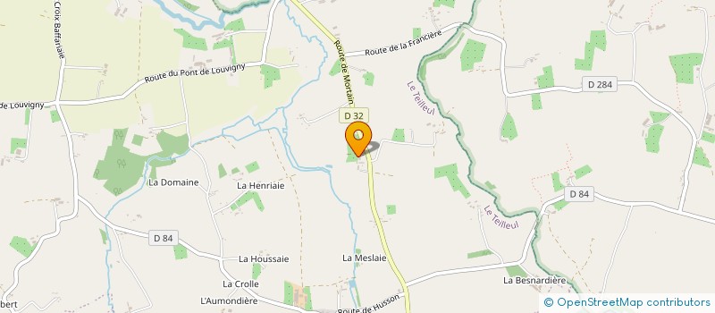 localisation de l'entreprise MONSIEUR LUDOVIC LABBE à SAVIGNY-LE-VIEUX