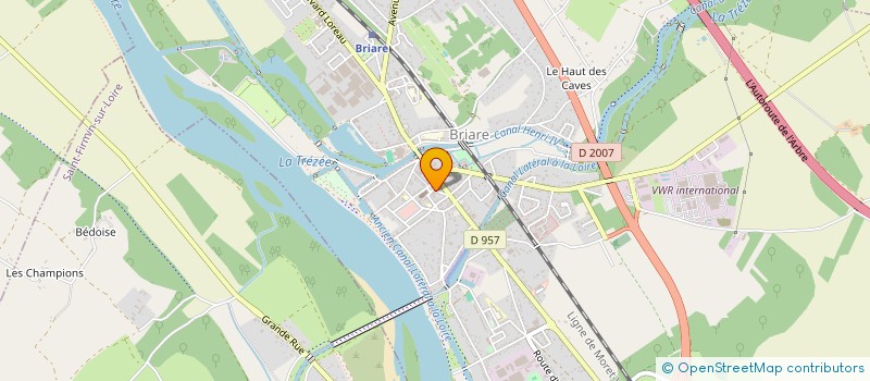 localisation de l'entreprise MONSIEUR LUDOVIC LACHAIZE à BRIARE