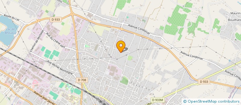 localisation de l'entreprise MONSIEUR LUDOVIC LACOMME  MARMANDE