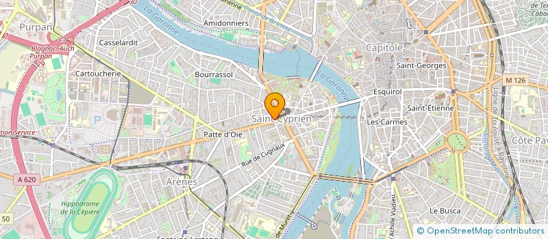 localisation de l'entreprise MONSIEUR LUDOVIC LACROIX à TOULOUSE