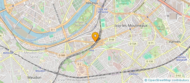 localisation de l'entreprise MONSIEUR LUDOVIC LAFON à ISSY-LES-MOULINEAUX