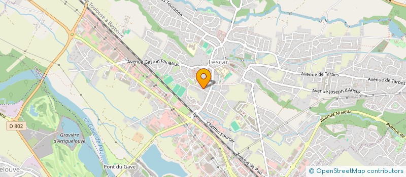 localisation de l'entreprise MONSIEUR LUDOVIC LAGODA à LESCAR