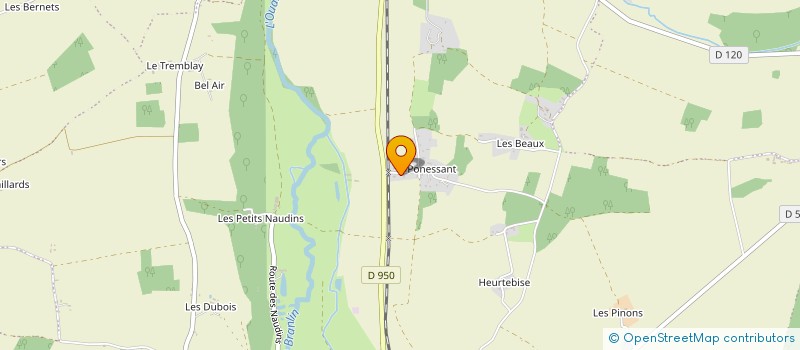 localisation de l'entreprise MONSIEUR LUDOVIC LAISNE  CHARNY OREE DE PUISAYE