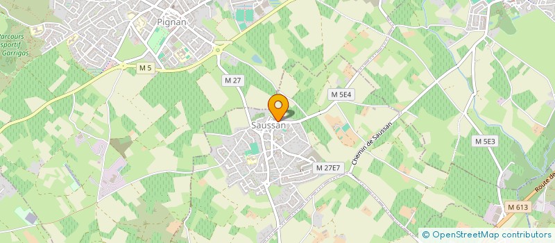 localisation de l'entreprise MONSIEUR LUDOVIC LALLEMAND  SAUSSAN