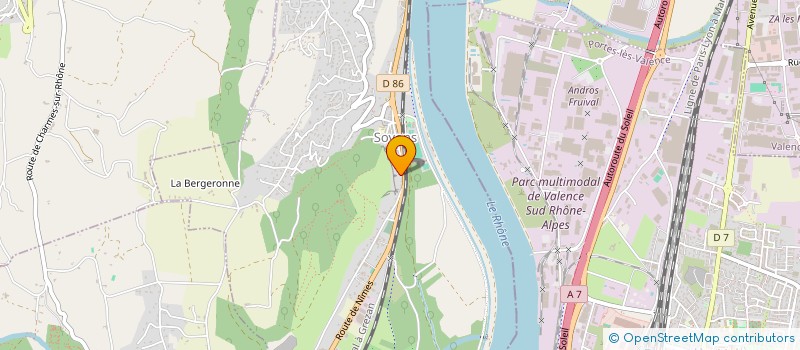 localisation de l'entreprise MONSIEUR LUDOVIC LANDAIS  SOYONS