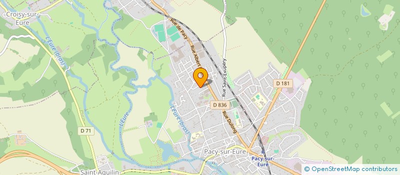 localisation de l'entreprise MONSIEUR LUDOVIC LANOS  PACY-SUR-EURE