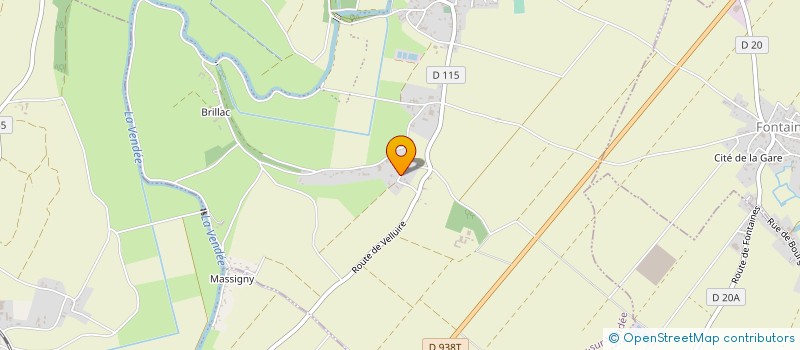 localisation de l'entreprise MONSIEUR LUDOVIC LARGET  AUCHAY-SUR-VENDEE