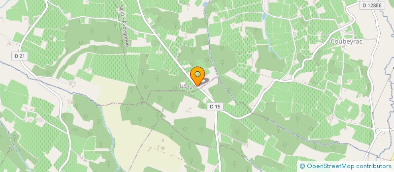 localisation de l'entreprise MONSIEUR LUDOVIC LARIVIERE  SAINTE-RADEGONDE