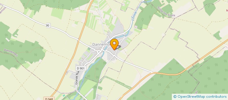 localisation de l'entreprise MONSIEUR LUDOVIC LARROUMETS  DANNEMOIS